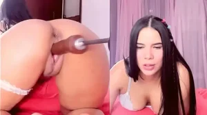 A esta puta Colombiana le encanta metérsela muy profundo