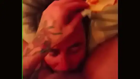 kinky couple wife sits on husband face while he licks her pussy and holds his nose 1733503022